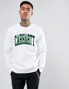 Свитшот классического кроя Carhartt WIP Division - Белый