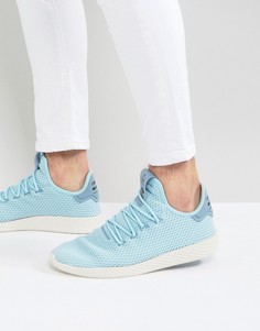 Голубые кроссовки adidas Originals x Pharrell Williams CP9764 - Синий
