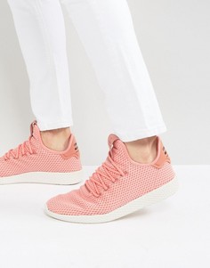 Розовые кроссовки adidas Originals x Pharrell Williams Tennis HU BY8715 - Розовый