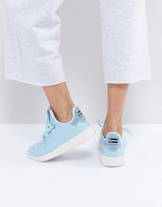 Голубые кроссовки adidas Originals X Pharrell Williams HU - Синий