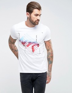 Футболка с принтом NYC ASOS - Белый