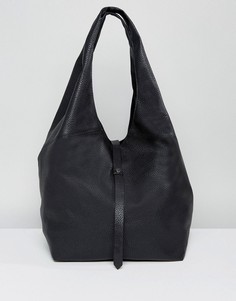 Большая мягкая сумка ASOS - Черный