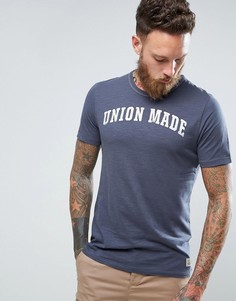 Футболка с принтом Jack &amp; Jones Vintage - Темно-синий