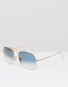 Солнцезащитные очки-авиаторы Ray-Ban 0RB3561 - Золотой