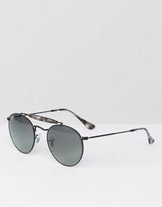 Круглые солнцезащитные очки Ray-Ban 0RB3747 - Черный