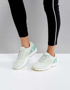 Кроссовки adidas ZX Flux - Зеленый