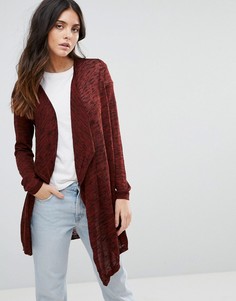 Кардиган с каскадной драпировкой Vero Moda - Красный