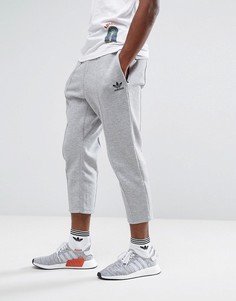 Серые укороченные джоггеры adidas Originals Chicago Pack BK0555 - Серый
