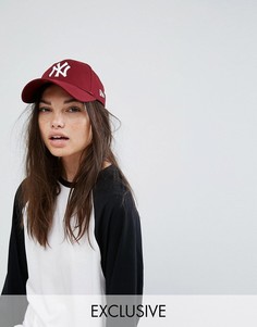 Кепка эксклюзивно для New Era 9Forty NY - Красный
