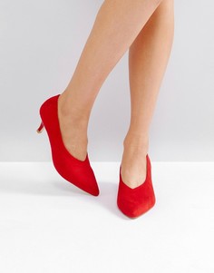 Красные туфли на каблуке-рюмочке RAID Ayla - Красный