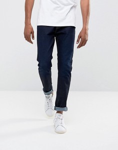 Суженные книзу джинсы цвета индиго Burton Menswear - Синий