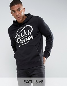Худи с принтом Jack &amp; Jones Originals - Черный