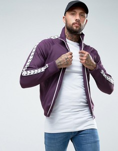 Фиолетовая спортивная куртка с отделкой лентой Fred Perry Sports Authentic - Фиолетовый