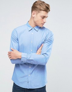 Синяя рубашка классического кроя Jack Wills - Синий