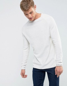 Джемпер с рукавами реглан New Look - Светло-серый
