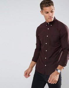 Облегающая оксфордская рубашка Selected Homme - Красный