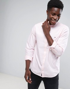 Розовая оксфордская рубашка классического кроя Tommy Hilfiger - Розовый
