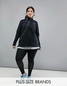 Черные леггинсы Nike Plus Training Hypercool - Черный