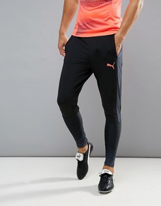 Черные спортивные брюки Puma Football evoTRG Tech 65536106 - Черный