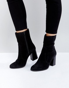 Замшевые ботинки ASOS REFLECT - Черный