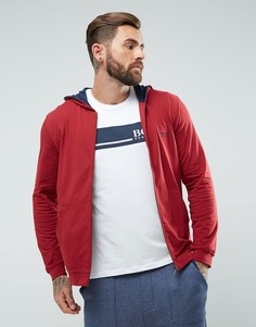 Худи на молнии BOSS by Hugo Boss - Красный