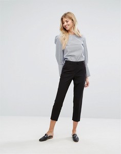 Брюки с узкими штанинами New Look - Черный