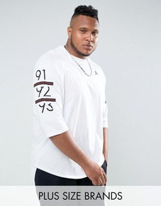 Белая футболка с рукавами реглан Nike Jordan PLUS 6 Times 862423-100 - Белый