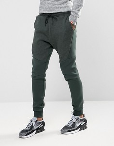 Зеленые флисовые джоггеры Nike Tech 805162-382 - Зеленый