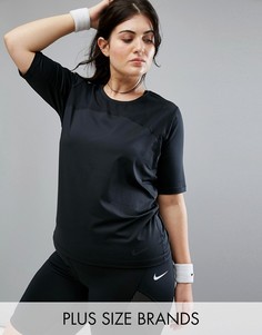 Черная футболка Nike Plus - Черный