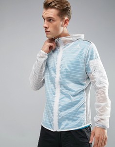 Белая куртка adidas Running TKO BR5623 - Белый