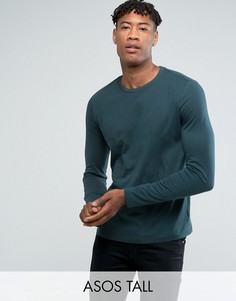 Зеленый лонгслив ASOS TALL - Зеленый