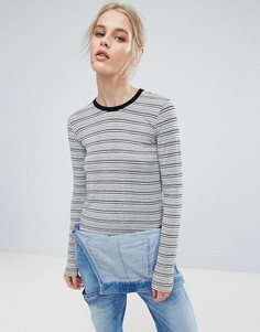 Лонгслив в полоску Pepe Jeans Pat - Темно-синий