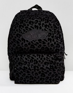 Черный рюкзак с леопардовым эффектом Vans - Черный
