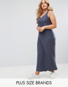 Длинное платье-майка Junarose - Синий