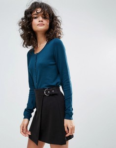 Кардиган с круглым вырезом Vero Moda - Зеленый