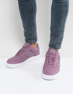 Фиолетовые кроссовки Nike Air Force 1 07 905345-501 - Фиолетовый