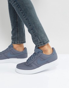 Синие кроссовки Nike Air Force 1 07 905345-003 - Синий