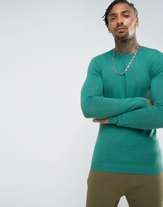 Зеленый обтягивающий джемпер ASOS - Зеленый