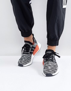 Кроссовки adidas Originals NMD R2 Primeknit BY9409 - Черный