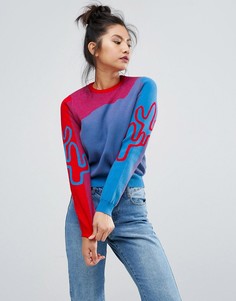 Джемпер с кактусами Ziztar - Мульти