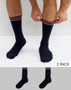 2 пары носков Tommy Hilfiger Heritage - Темно-синий
