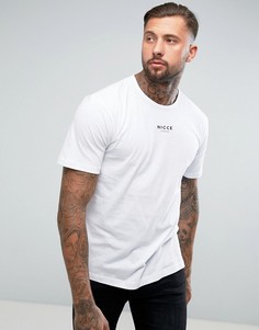 Свободная футболка Nicce London - Белый