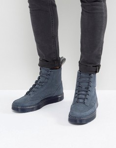 Замшевые ботинки с 8 парами люверсов Dr Martens Kamar - Синий