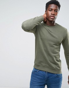 Зеленый свитшот United Colors of Benetton - Зеленый