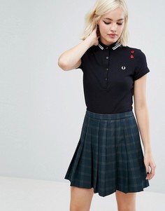 Футболка-поло Fred Perry Amy Winehouse Foundation - Черный