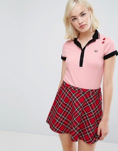 Футболка-поло Fred Perry Amy Winehouse Foundation - Розовый