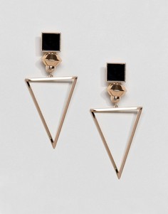 Серьги-подвески ASOS - Золотой