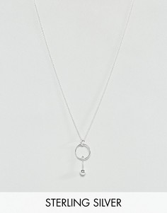 Серебряное ожерелье ASOS - Серебряный