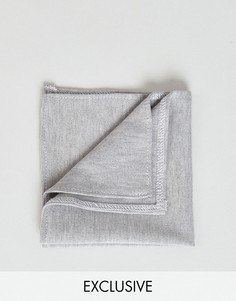 Трикотажный платок для нагрудного кармана Noak - Серый