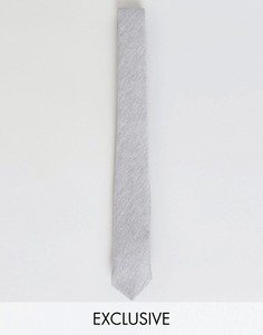 Однотонный трикотажный галстук Noak - Серый